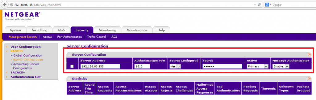 Netgear - Authentication