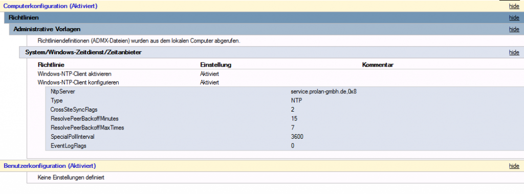 Abbildung 1: NTP-Client